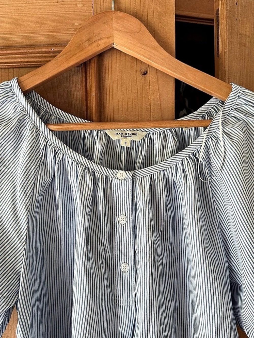 Max Studio striped blouse - Picture 4 of 4